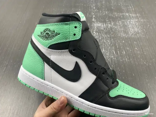 Rep TBK Green Jordan OG Air High Glow 1 DZ5485-130 0429